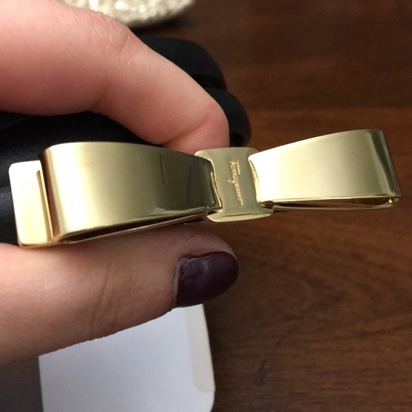 Salvatore Ferragamo Accessories - Salvatore Ferragamo skinny bow belt